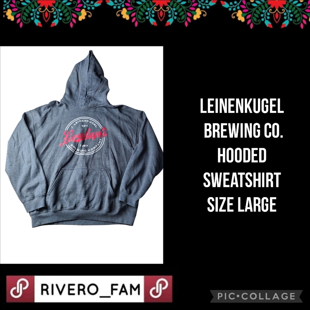 LEINENKUGEL BREWING CO. | HOODED SWEATSHIRT | SIZE LARGE